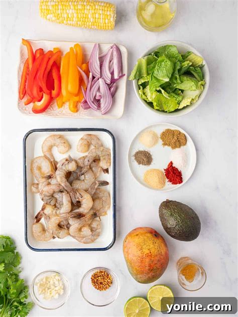 Tropical Mango Shrimp Delight - Yonile