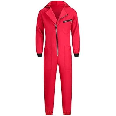 Fairycece Money Costume Heist Red Jumpsuit With Hood India | Ubuy