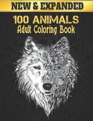 100 Animals Adult New Coloring Book: Buy 100 Animals Adult New Coloring ...