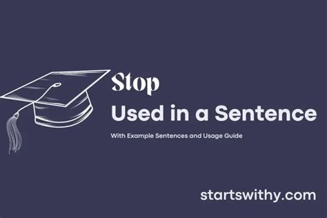 How to Use a Stop 的图像结果