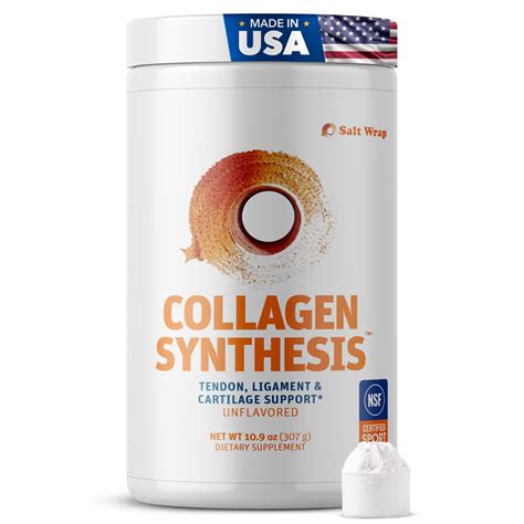 Buy SaltWrapCollagen Synthesis Powder - Collagen Peptides for Joint ...