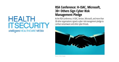 การประชุม RSA: H-ISAC, Microsoft และอีกกว่า 30 รายลงนามในคำมั่นสัญญาการ ...