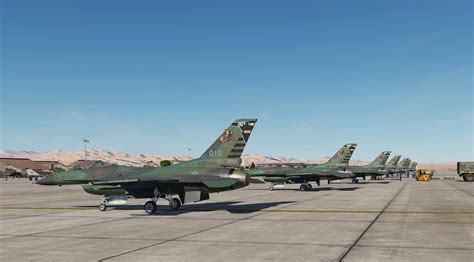 285th Flying Wrecks F-16C Viper skin, Retro A-16 "Charcoal Lizard ...
