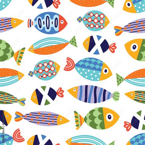 Image result for Fish Pattern Background Paper