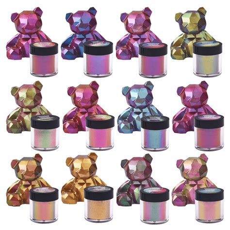 5g Mirror Chameleons Pigment Pearl Epoxy Resin Glitter Kit – CRAZE