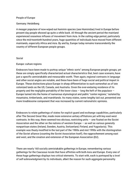 People of Europ-WPS Office - People of Europe Germany: Heidelberg A ...