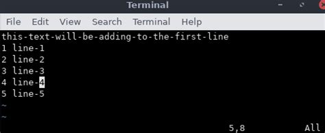 Adding Text to a File Linux Script 的图像结果