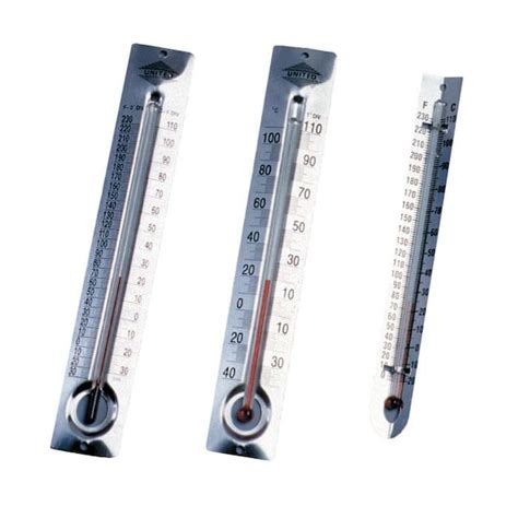 United Scientific Metal Back Student Thermometer, Flat Bac THMC02 | Zoro
