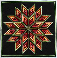 Image result for Diamond Log Cabin Tutorial