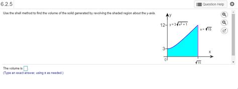 Image result for How to Solve for Volume Using the Shell Method