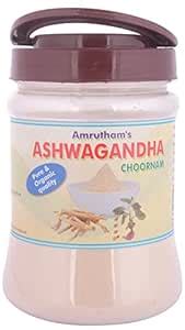 Buy Amrutham Ayurveda Ashwagandha Choornam Powder, Cream - 250 Gms ...