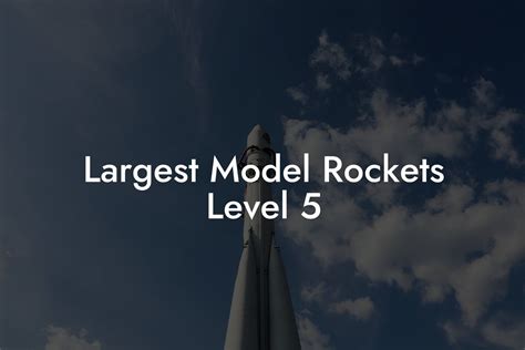 Large-Scale Model Rockets 的图像结果
