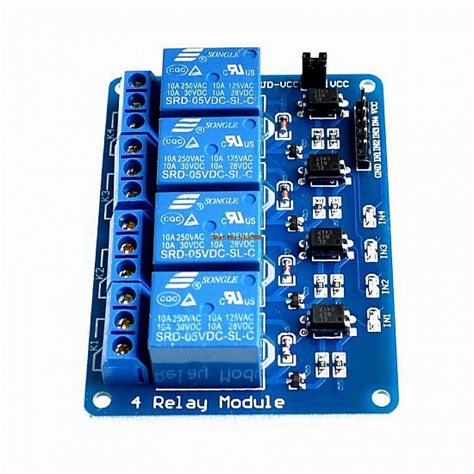 5v 4 Channel Relay Module