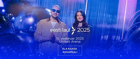 EESTI LAUL 2025 FINAAL, Unibet Arena, Tallinn, 15 February 2025 | AllEvents