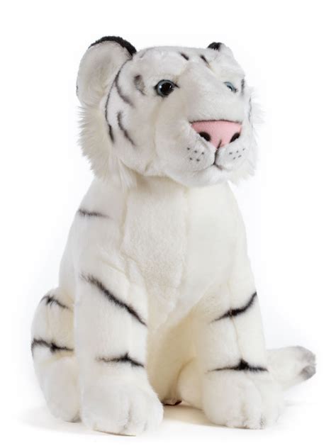 15 Inch White Tiger Plush Toy