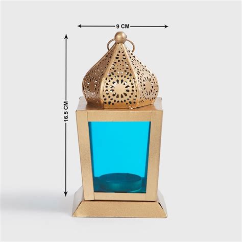 Buy Corsica Mystic India Metal Moroccan Lantern from Corsica by Home ...