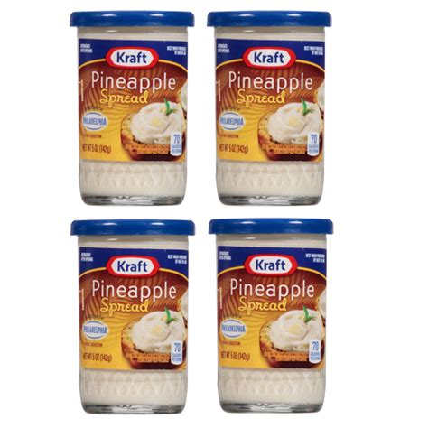 KRAFT Pineapple Spread with Philadelphia Cream India | Ubuy