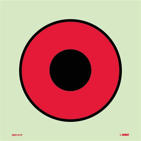 National Marker Corp. IMO101P IMO, Symbol, Push Button/Switch For Fire ...