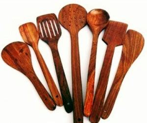 QUEEN ART HANDICRAFTS Wooden Ladle Price in India - Buy QUEEN ART ...