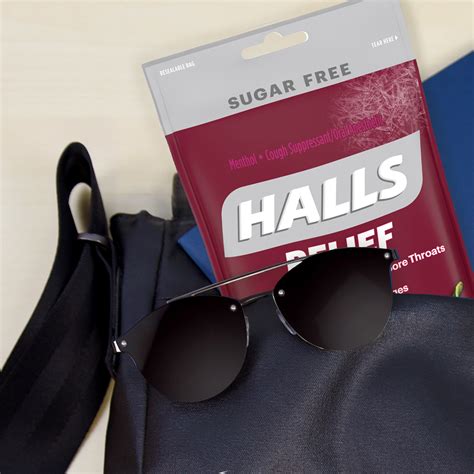 HALLS Relief Black Cherry Sugar Free Cough Drops 25ct | Amerikasepetim