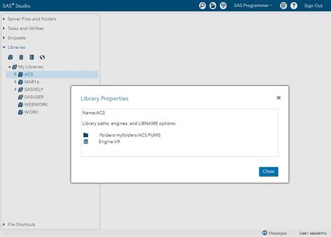 Creating a Library SAS 的图像结果