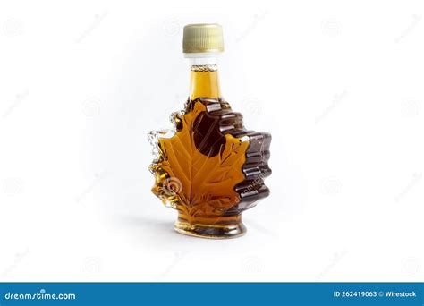 Captura De Pantalla De Un Jarabe De Arce Canadiense Aislado En Un Fondo ...