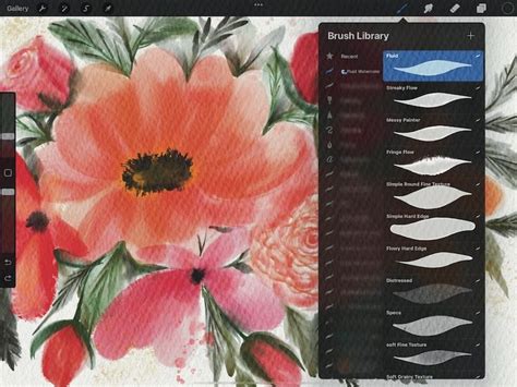 Procreate Watercolor Brushes Digital Watercolor Brushes Procreate ...
