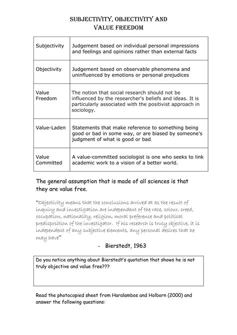 SociologyExchange.co.uk Shared Resource | DOC