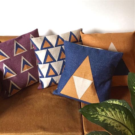 Leah Sing | Maya Ochre Pillow | Now in India – Mérci Dehradun