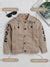 Buy Ministitch Full sleeves solid Denim jacket for boys - BEIGE Online ...