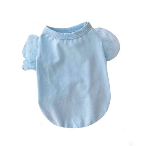 SHEER PUFF SLEEVE DOG TOP