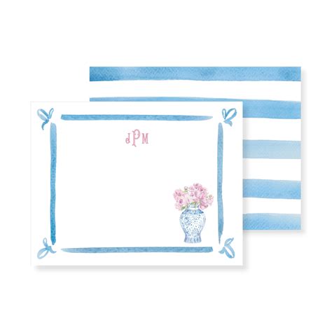 Pink Bow Personalized Stationery Set — Simply Jessica Marie