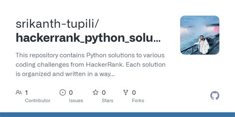HackerRank Python Solutions in List 的图像结果