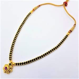 Black Beads Gold Chain Designs - Buy Black Beads Gold Chain Designs ...