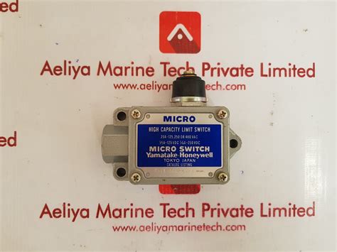 Yamatake-honeywell baf1-2rn-rh-j micro limit switch – Aeliya Marine Tech
