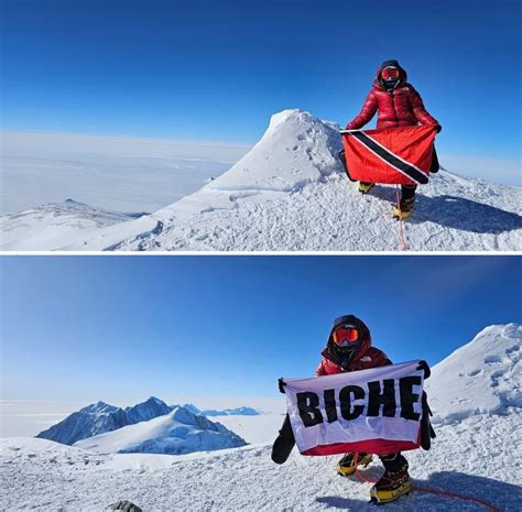 TT native climbs highest peak in Antarctica - IzzSo - News travels fast