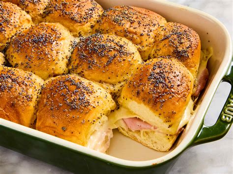 Ham And Swiss Cheese Rolls