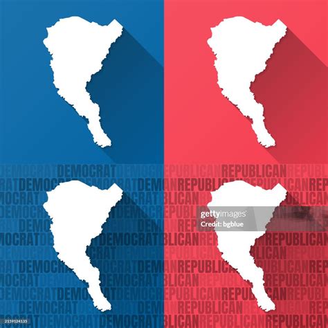 Marion County South Carolina Maps On Blue And Red Backgrounds High-Res ...