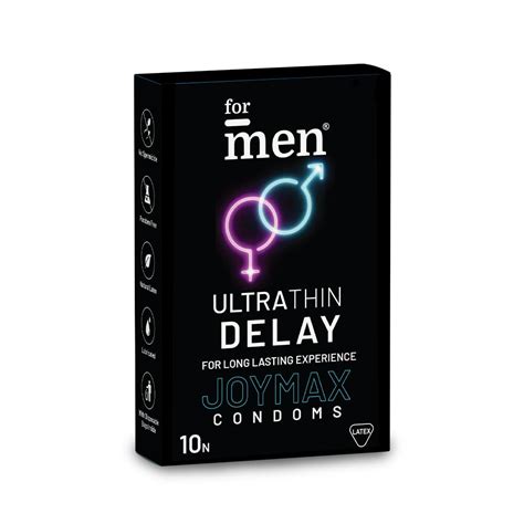 Buy ForMen JOYMAX Ultra Thin Delay Condoms for men - 10 Count | Super ...