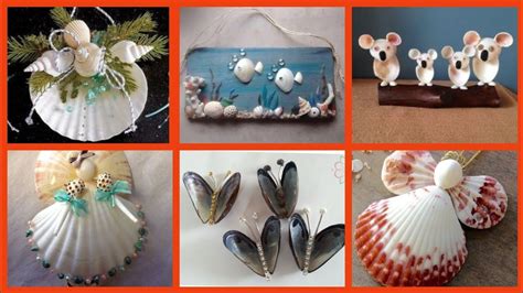 Crafts Using Sea Shells 的图像结果
