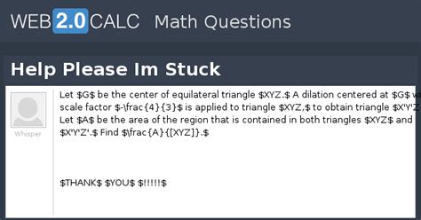 View question - Help Please Im Stuck