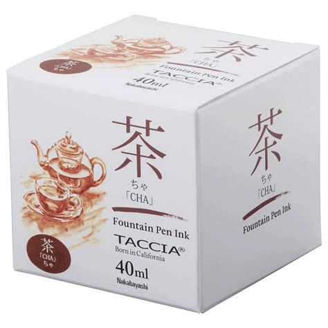 TACCIA, Ink Bottle - SUNAO-IRO CHA (40mL). — SWASTIK penn