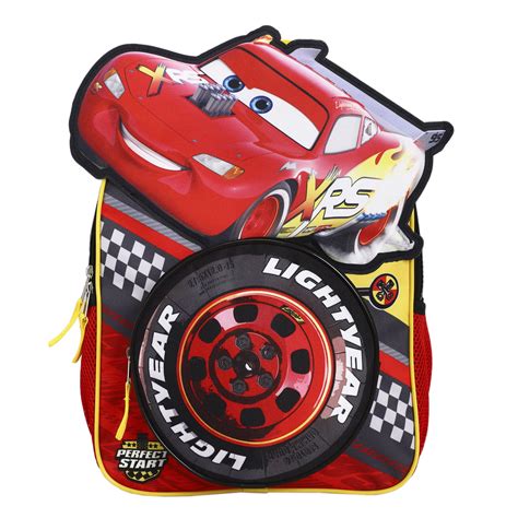 Bioworld Buy Pixar Cars Lightning McQueen Backpack at Ubuy India