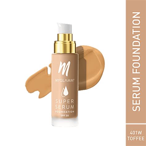 Buy MyGlamm Super Serum Foundation - SPF 30, Matte Finish, For All Skin ...