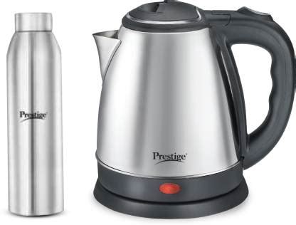 Prestige Electric Kettle PKOSS 1.5L+Single Wall water Bottle- Electric ...