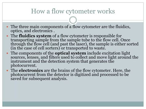 Image result for Fluorescent Activated Cell Sorting Lecture
