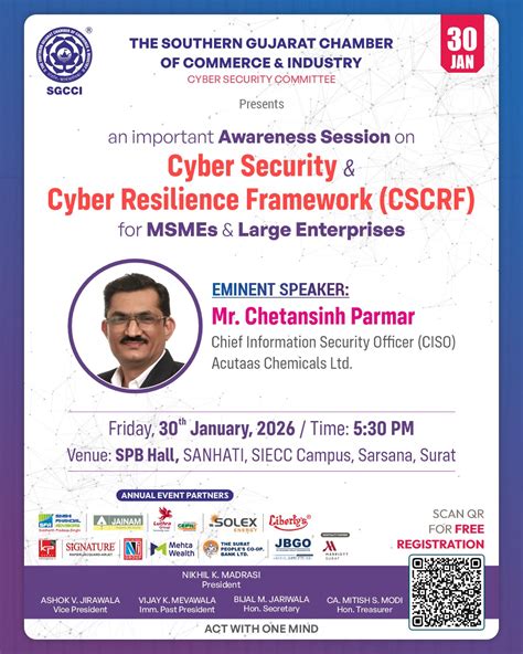 Awareness Session on Cyber Security & Cyber Resilience Framework (CSCRF ...