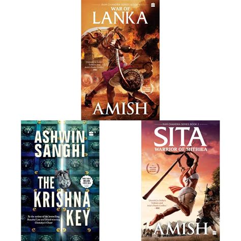 War of Lanka (Ram Chandra Series Book 4) & The Krishna Key, Bharat ...