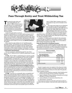 Fillable Online tax ohio Pass-Through Entity and Trust Withholding Tax ...