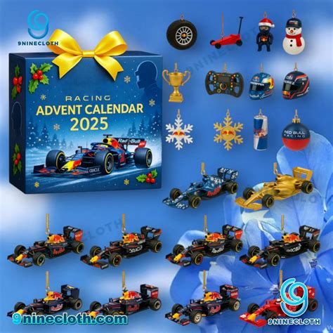 F1 Racing Advent Calendar 2025 - 9ninecloth
